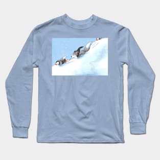 Penguin Sliding Long Sleeve T-Shirt